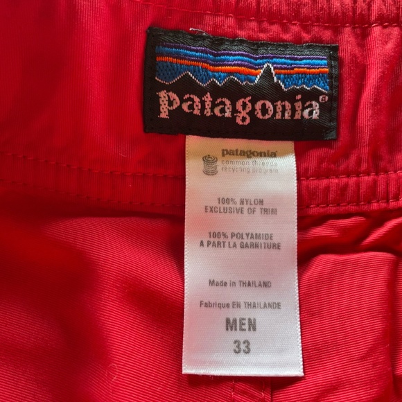 ⭐️ Patagonia Swim Trunks - Red - Size 33 - Picture 3 of 5